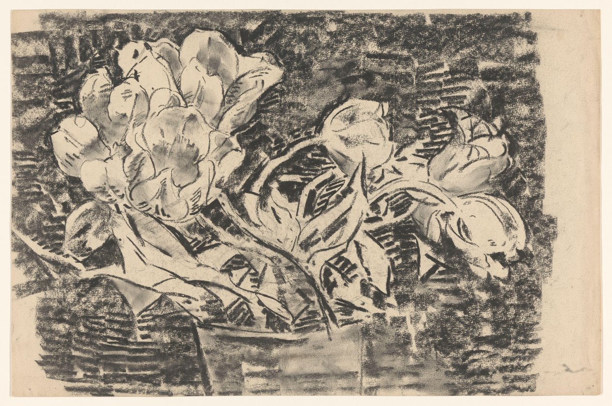 Vase mit Blumen von Wilhelmus Johannes Steenhoff