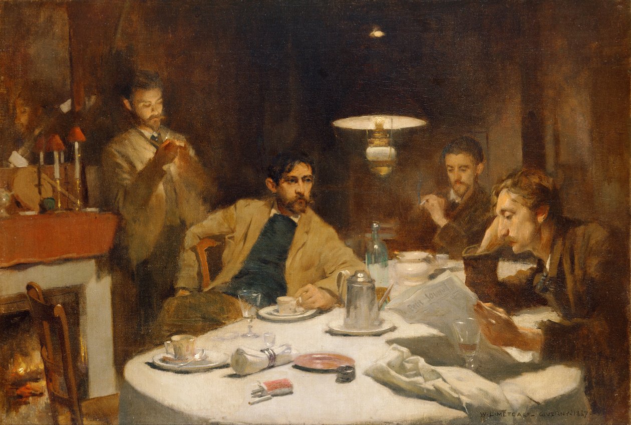 Das Zehn-Cent-Frühstück von Willard Leroy Metcalf