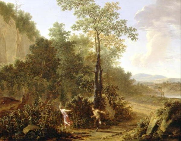 Pan und Syrinx von Willem de Heusch