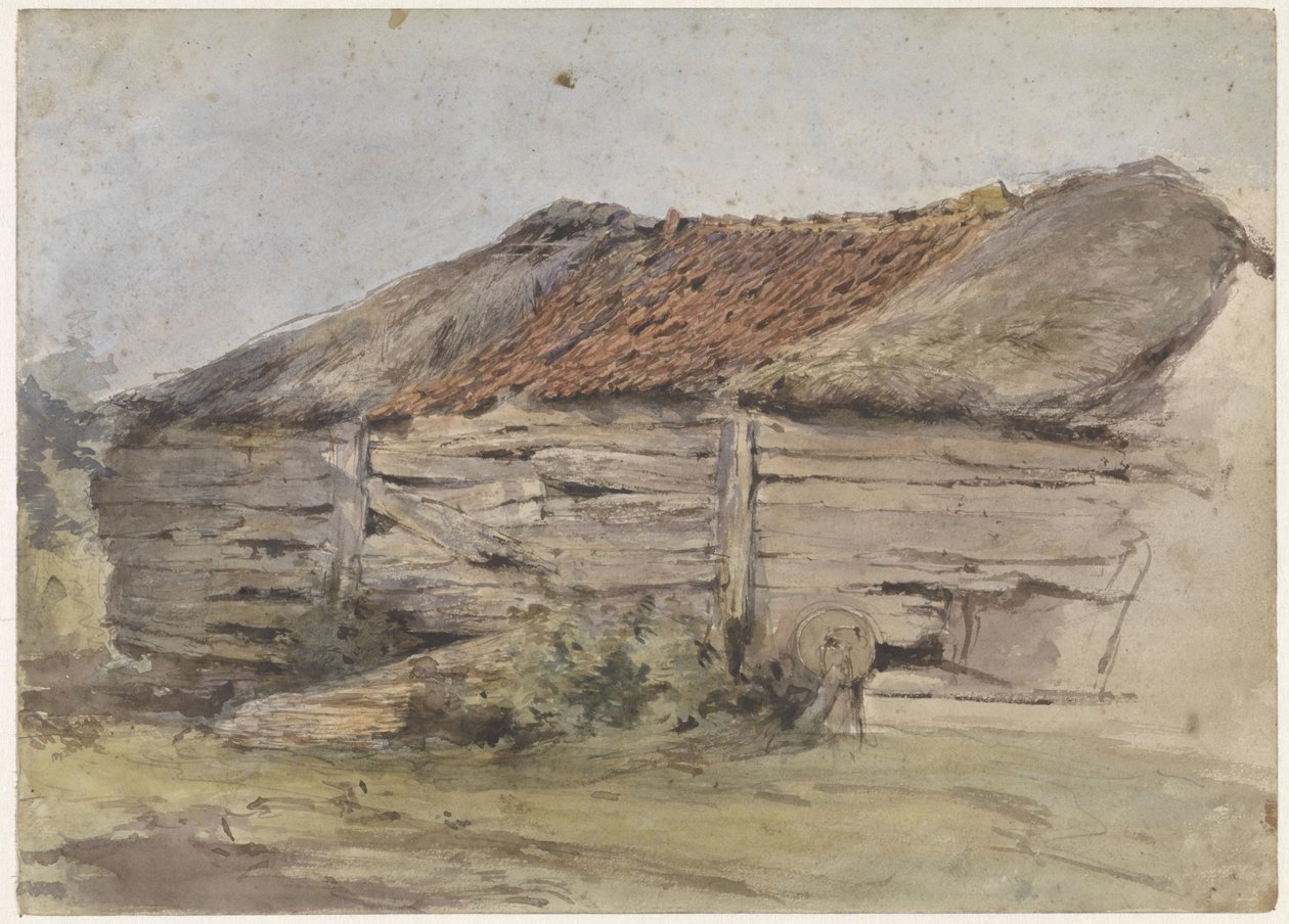 Alte Scheune von Willem Anthonie van Deventer