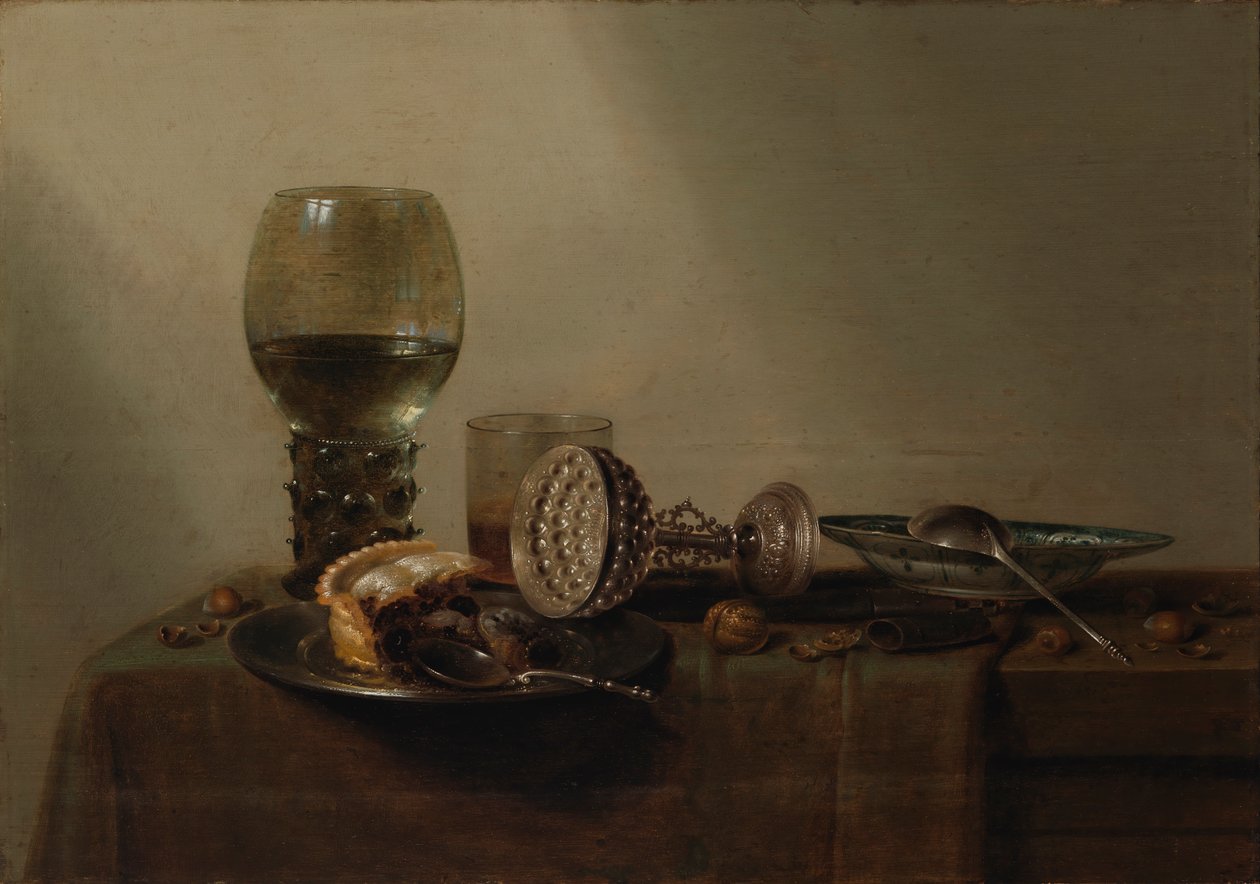 Stillleben, 1637 von Willem Claesz. Heda
