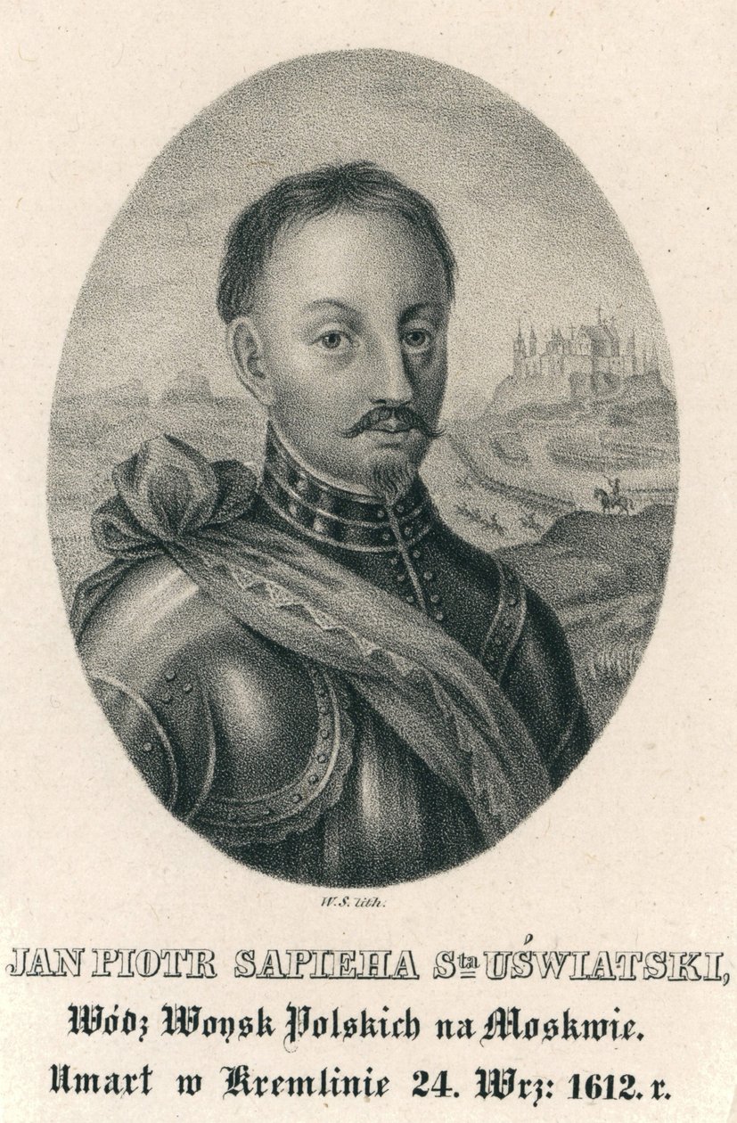 Jan Piotr Sapieha 1569-1611 von Willem Hondius
