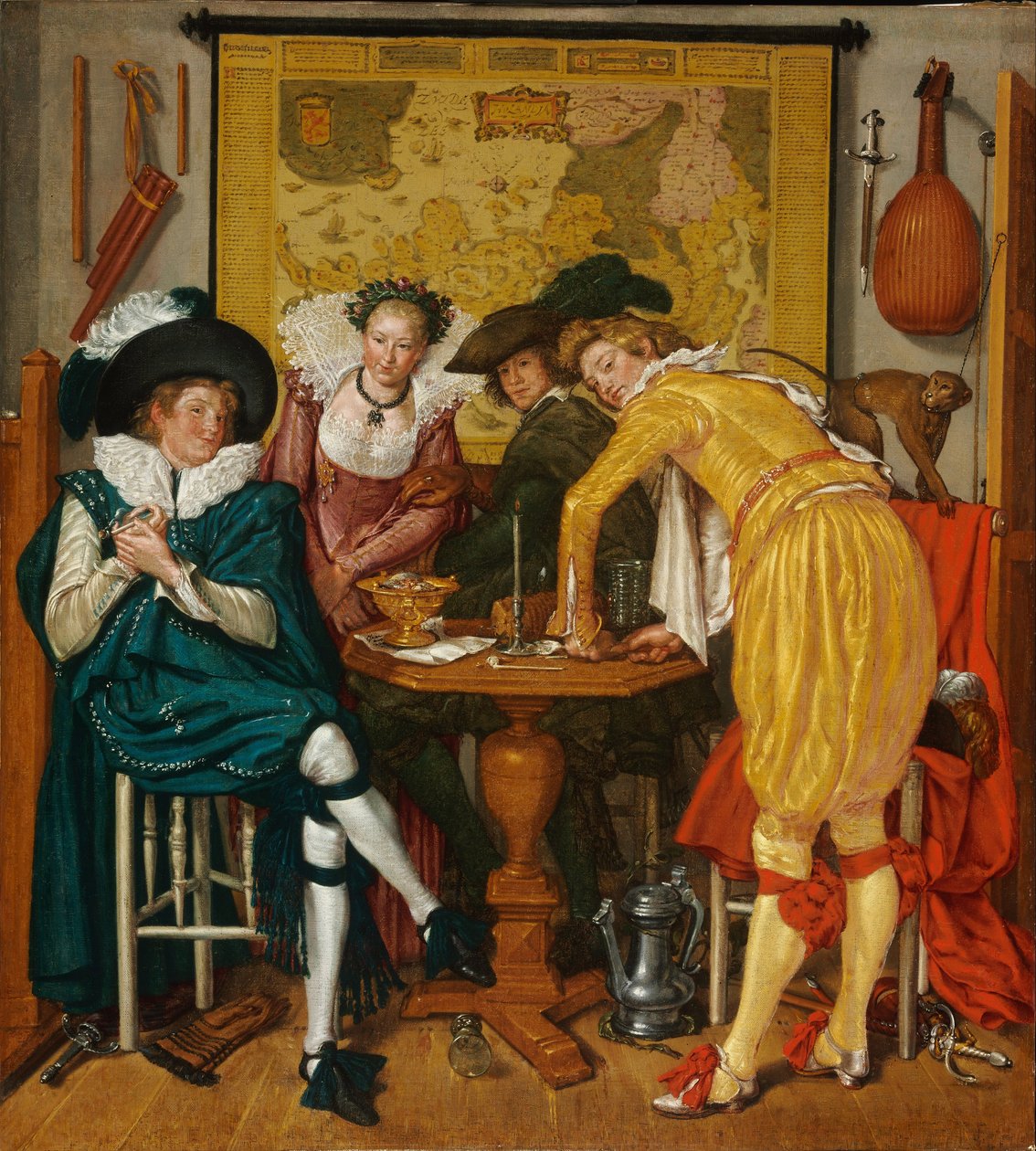 Fröhliche Gesellschaft von Willem Pietersz. Buytewech