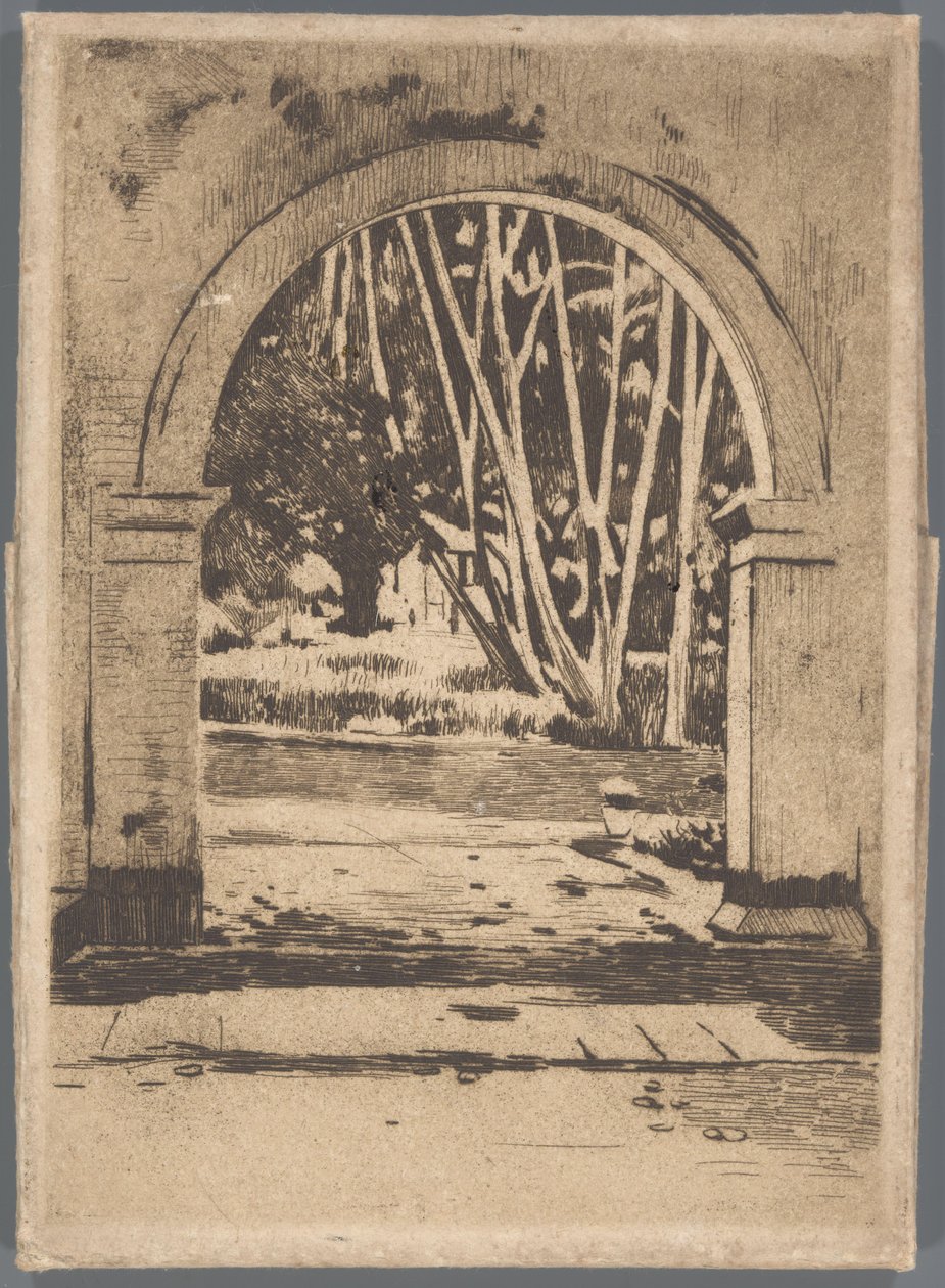 Tor des Hotel Bellevue, Buitenzorg von Willem Arnoldus Witsen