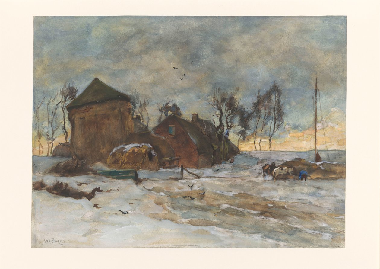 Winterlandschaft von Willem de Zwart