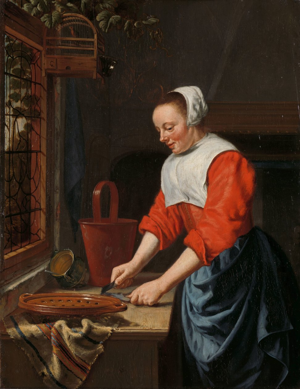 Das Dienstmädchen von Willem van Odekercken (attributed to)
