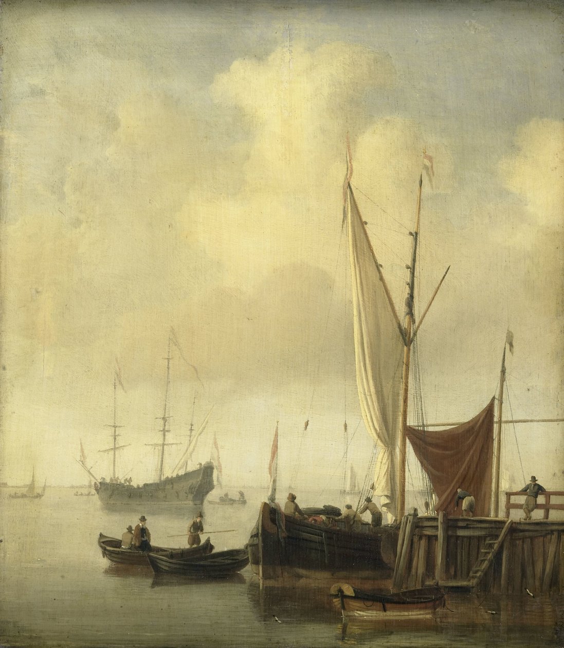 Ein Hafen von Willem van de Velde (II)
