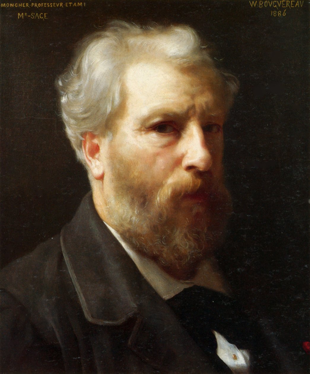 Selbstporträt von William Adolphe Bouguereau