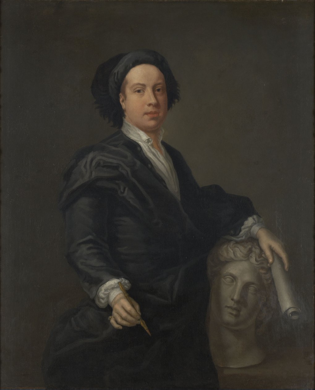 Porträt von William Kent (1685-1748) von William Aikman