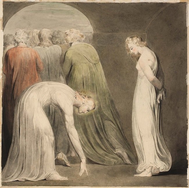 Die Ehebrecherin von William Blake