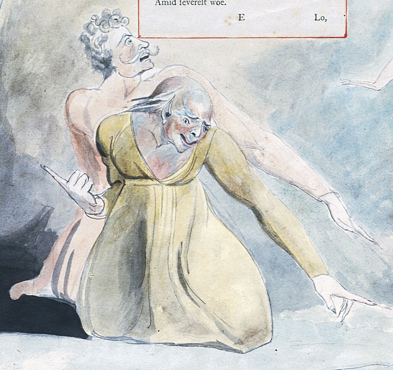 Objekt 19 Butlin 335-19 (Detail) von William Blake