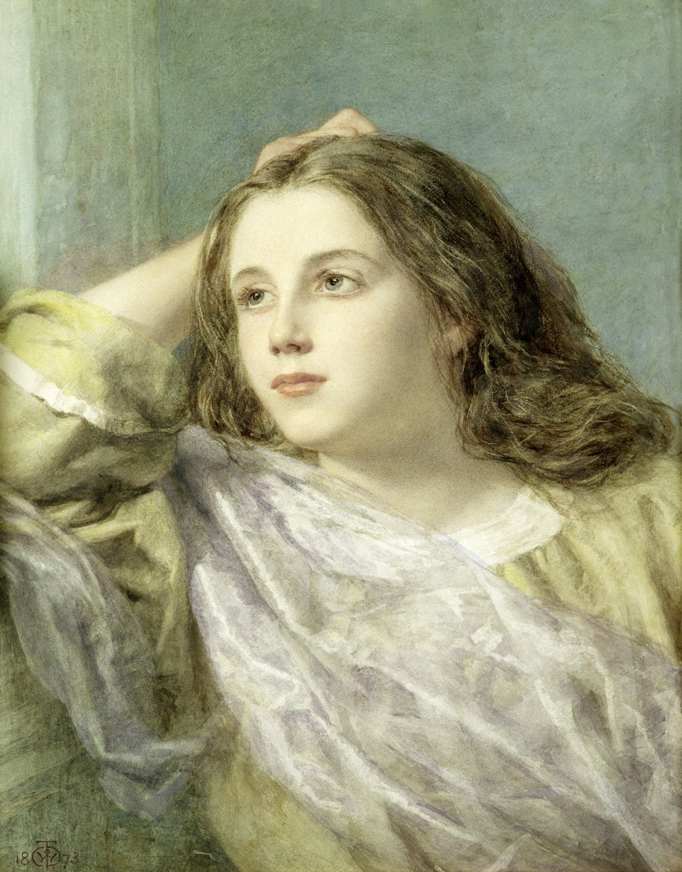 Meditation, 1873 von William Dobson