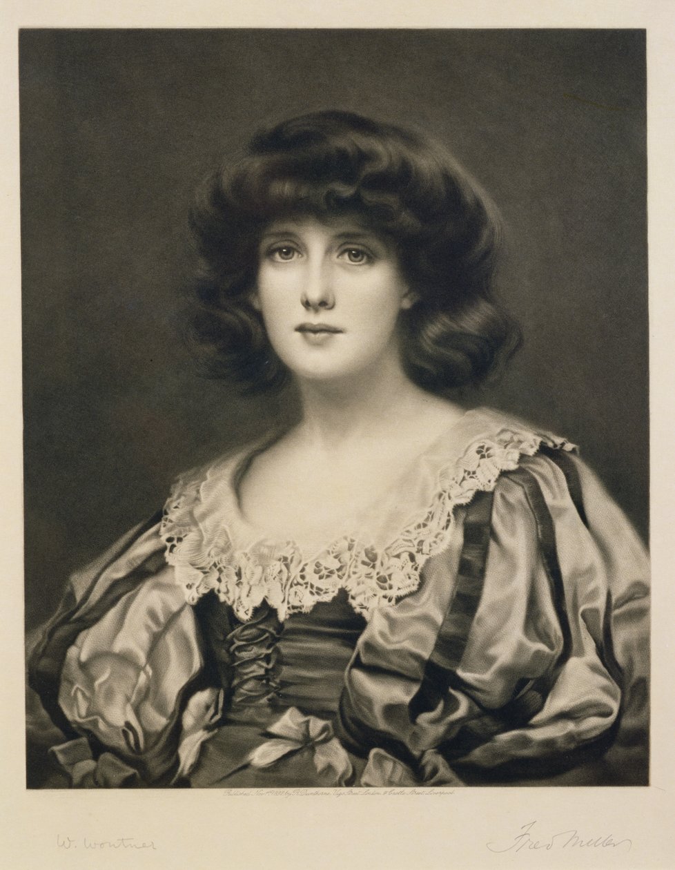 Lorna Doone, graviert von Fred Miller (fl.1886-1915) veröffentlicht von Robert Dunthorne, 1892 von William Clark Wontner