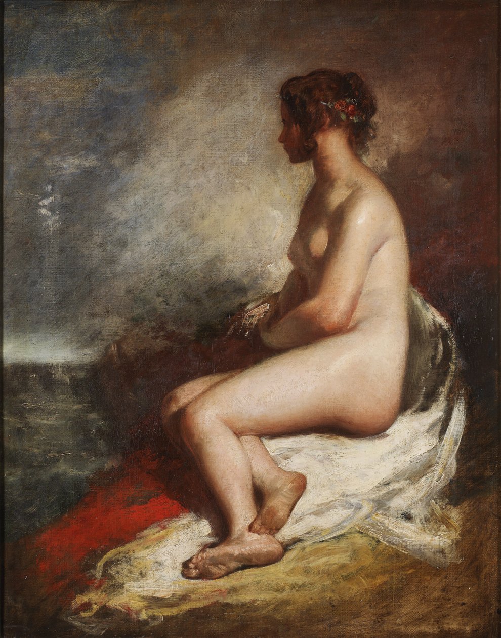 Studie eines sitzenden Aktes von William Etty