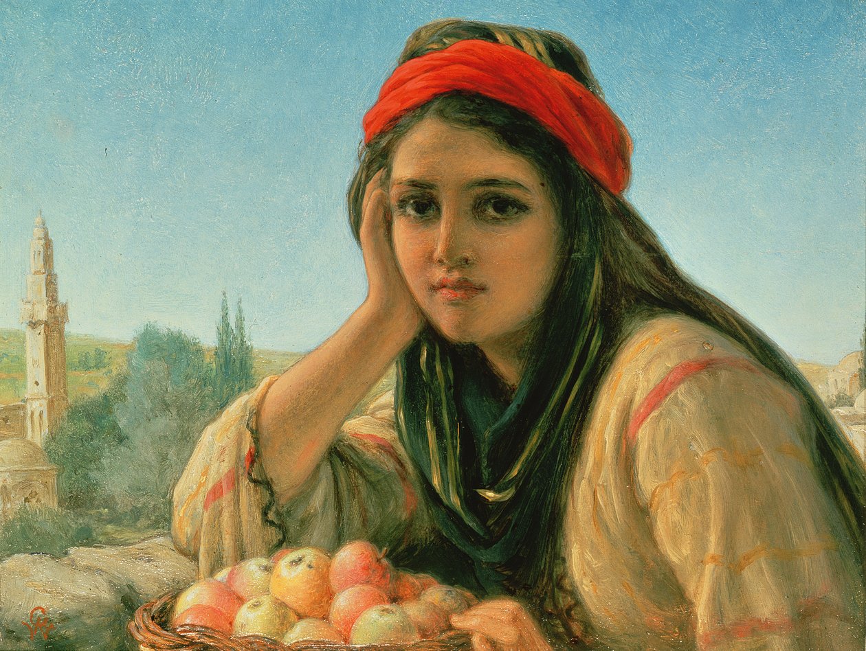 Syrischer Obstverkäufer von William Gale