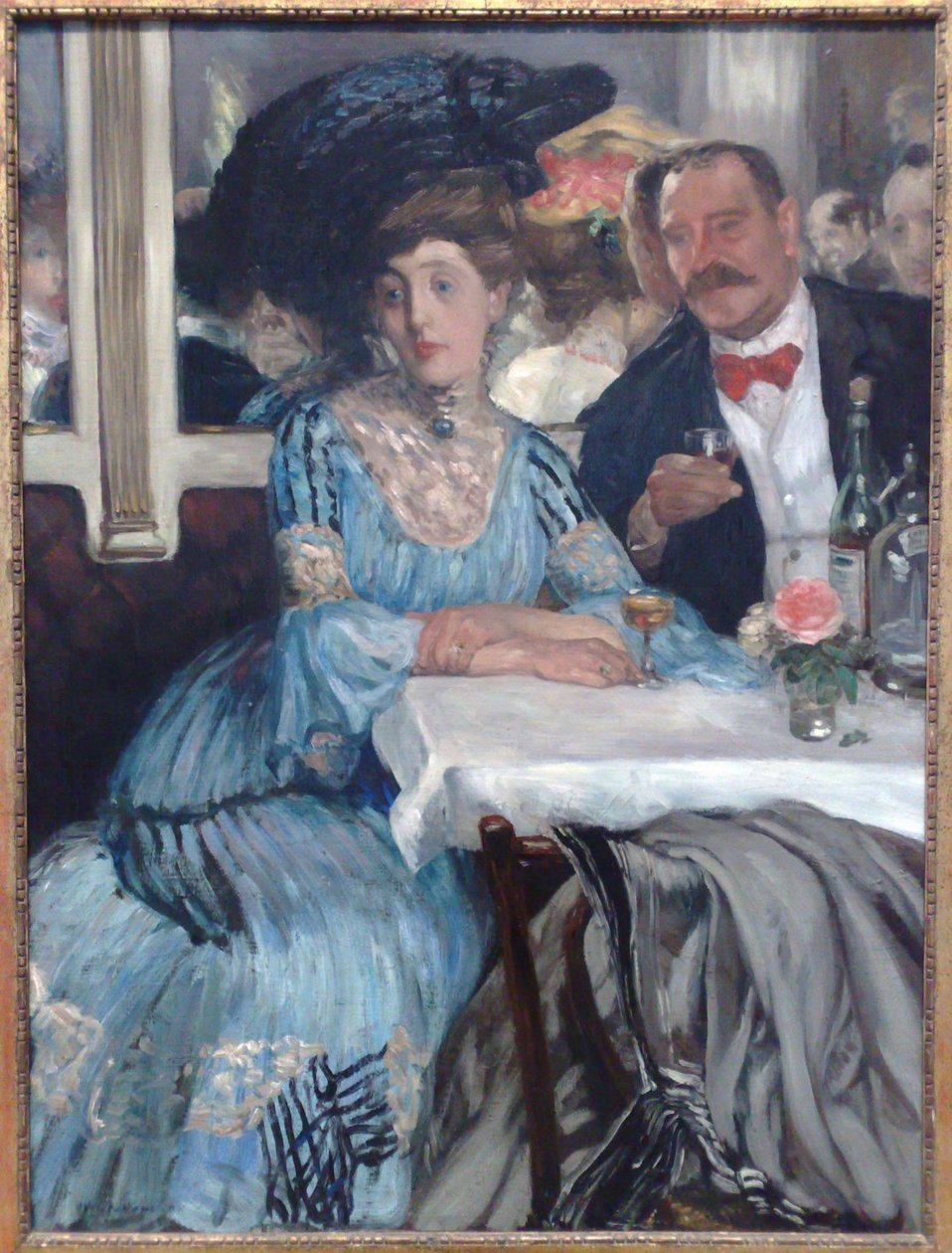 Bei Mouquins von William James Glackens