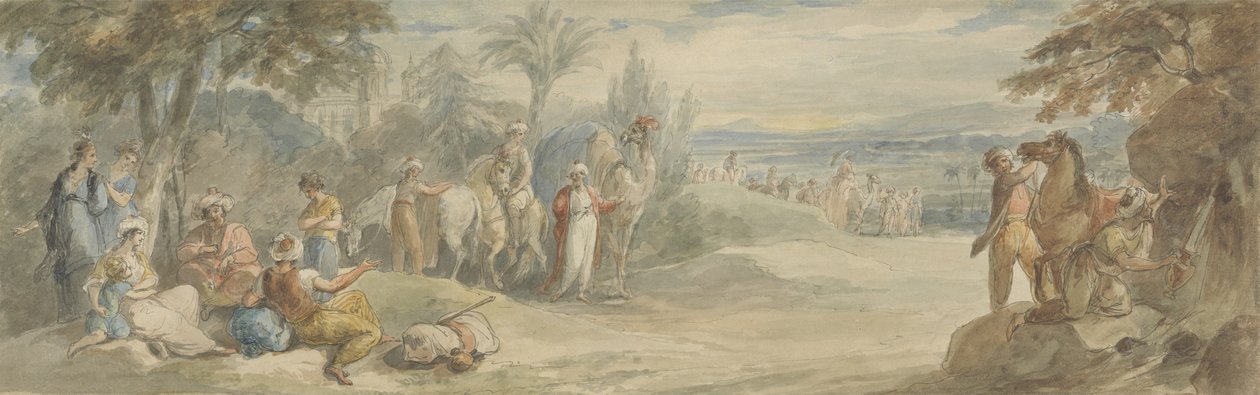 Reisende in der Türkei von William Hamilton