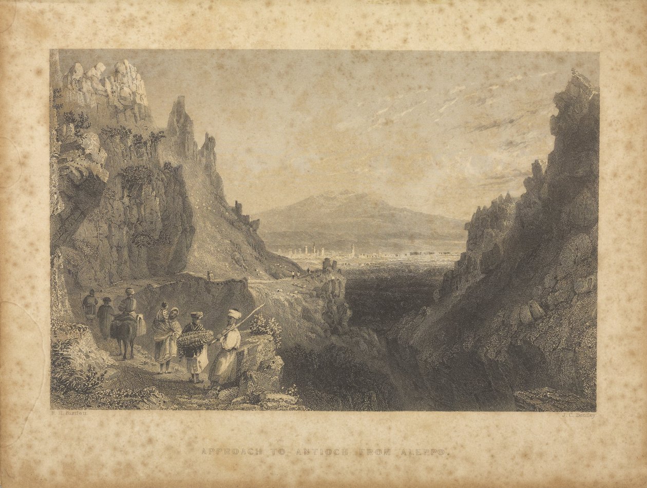 Zugang zu Antiochia von Aleppo von William Henry Hunt