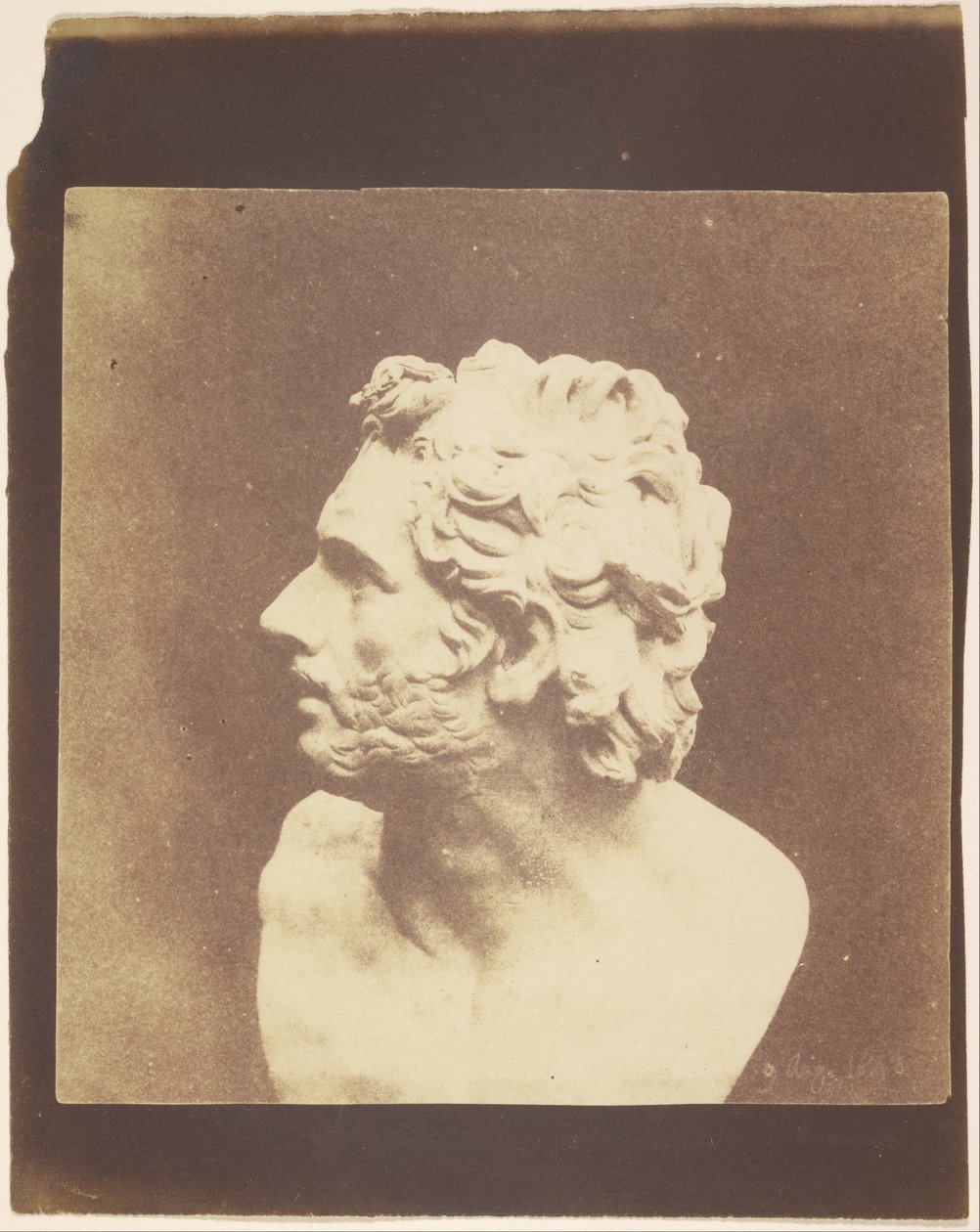 (Büste des Patroklos) von William Henry Fox Talbot