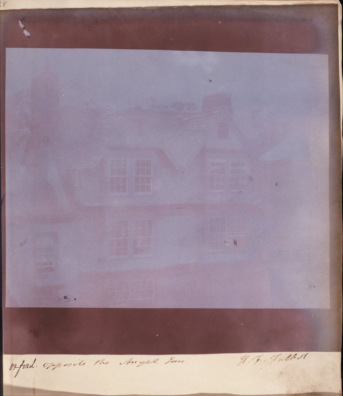 Oxford, gegenüber dem Angel Inn von William Henry Fox Talbot