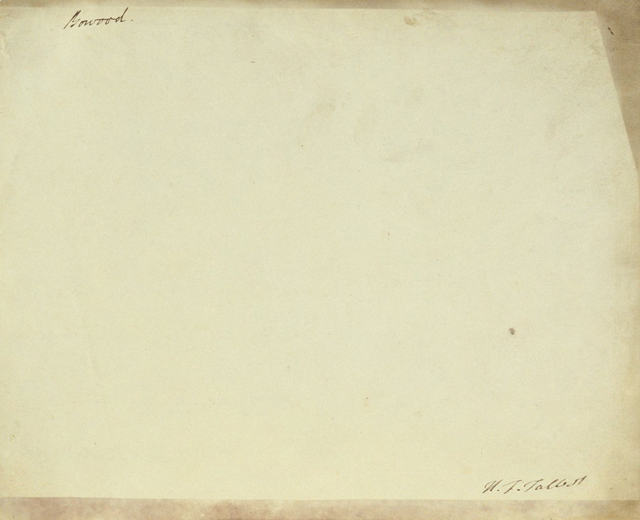 Bowood von William Henry Fox Talbot