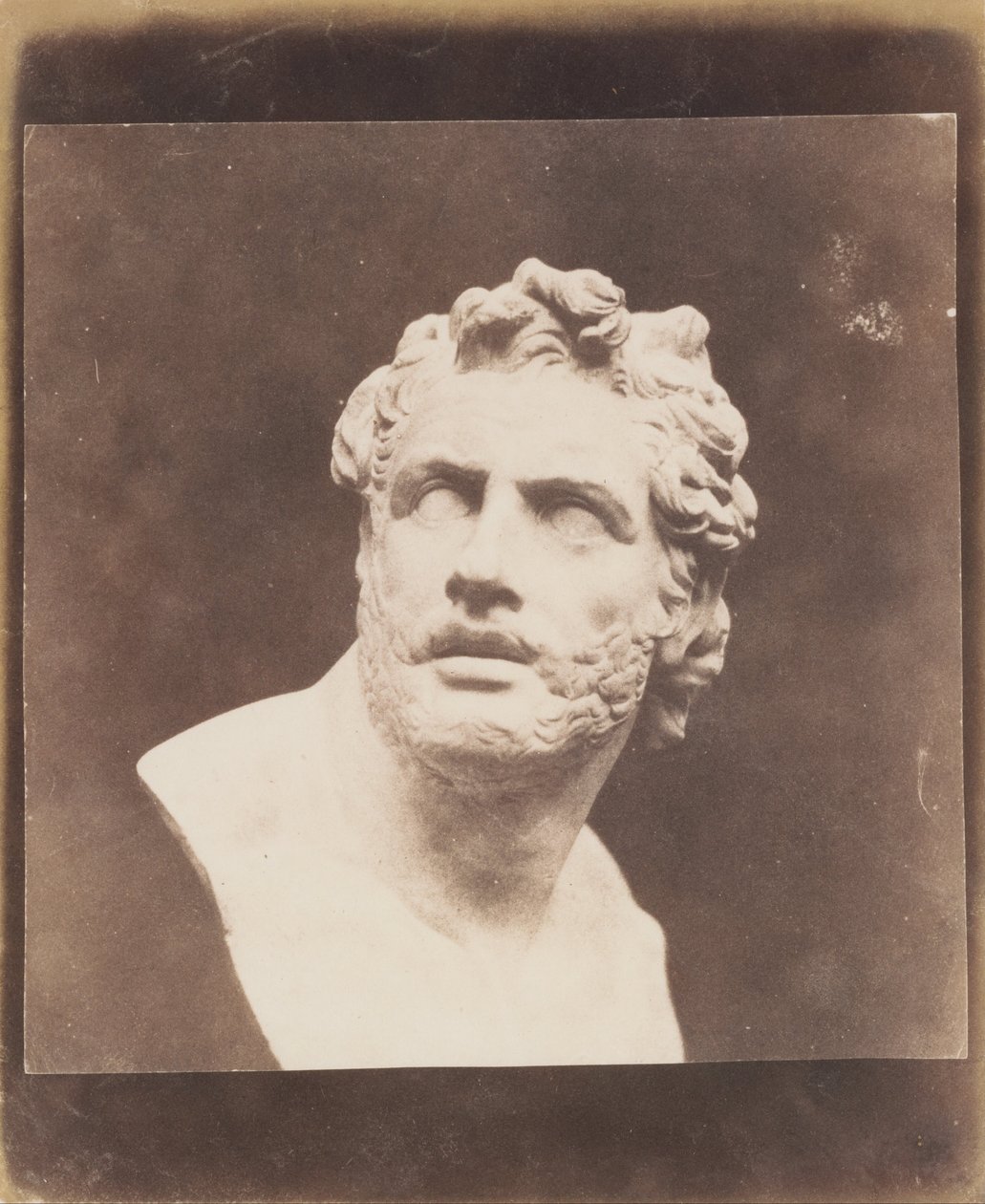 Büste des Patroklos von William Henry Fox Talbot
