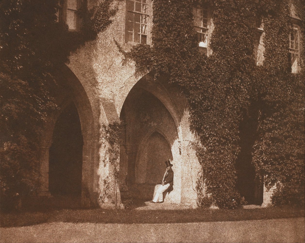Kreuzgänge der Lacock Abbey von William Henry Fox Talbot