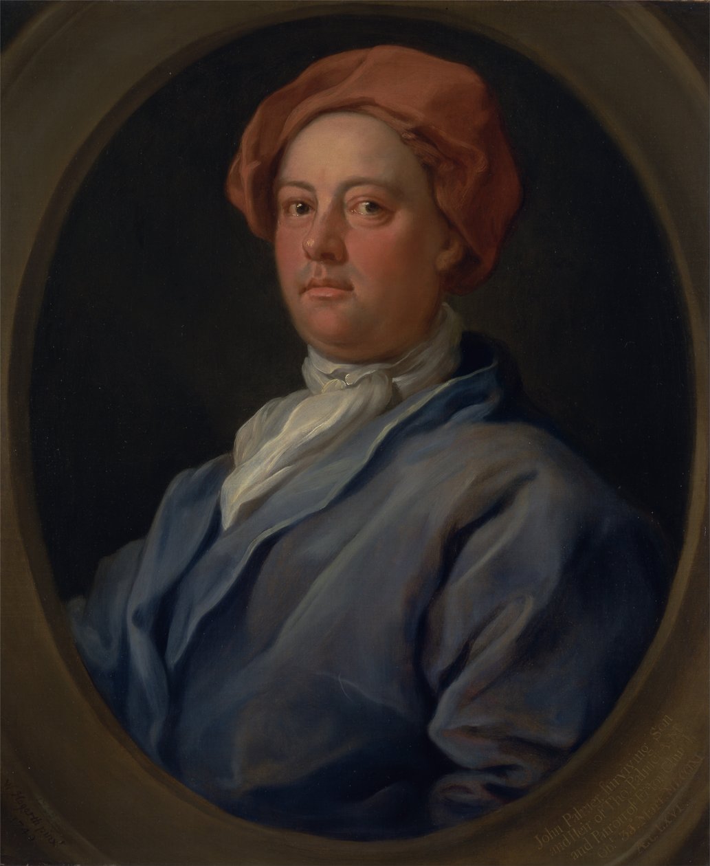 John Palmer, Anwalt des Inner Temple von William Hogarth