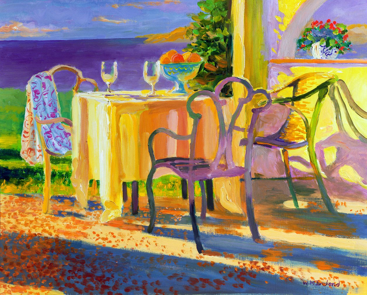 Abend in Med von William Ireland