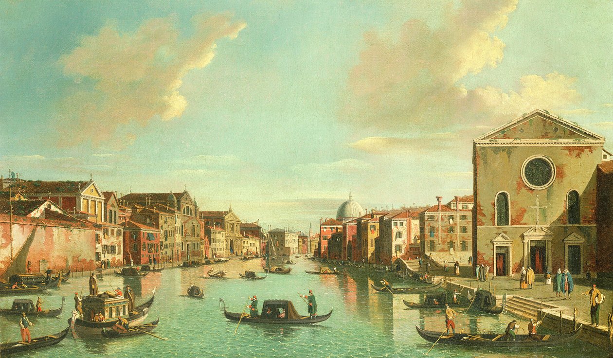 Der Große Kanal, Venedig, 18. Jahrhundert von William James