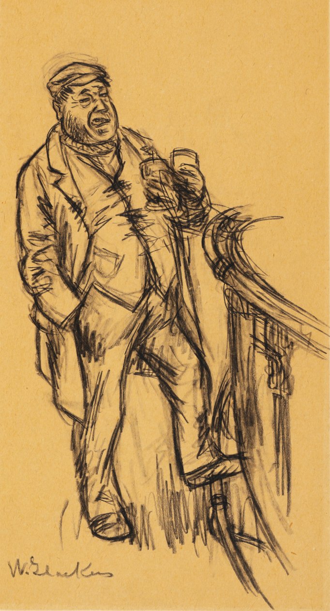 Mann an der Bar von William James Glackens