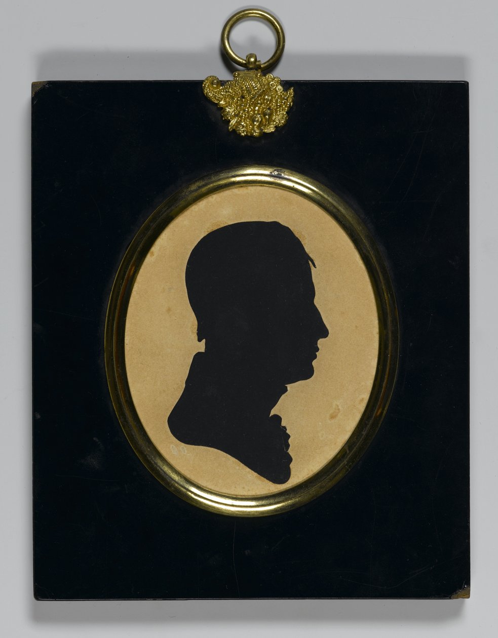 Profil eines Mannes, ca. 1835 von William James Hubard