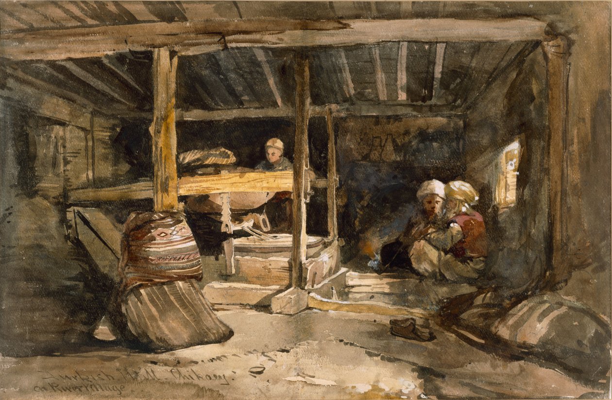 Eine türkische Mühle, Chikaey von William James Muller