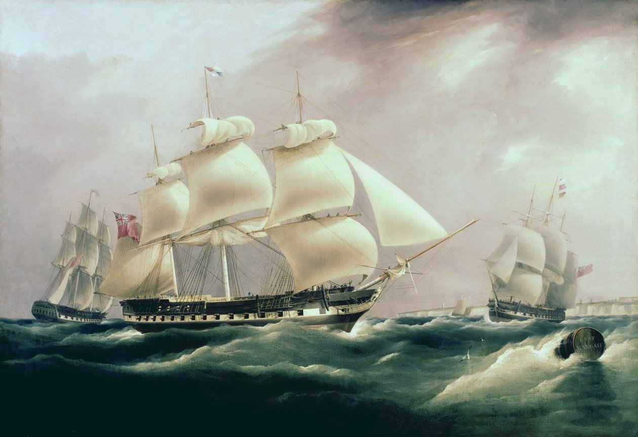 East Indiaman Herefordshire, 1815 von William John Huggins