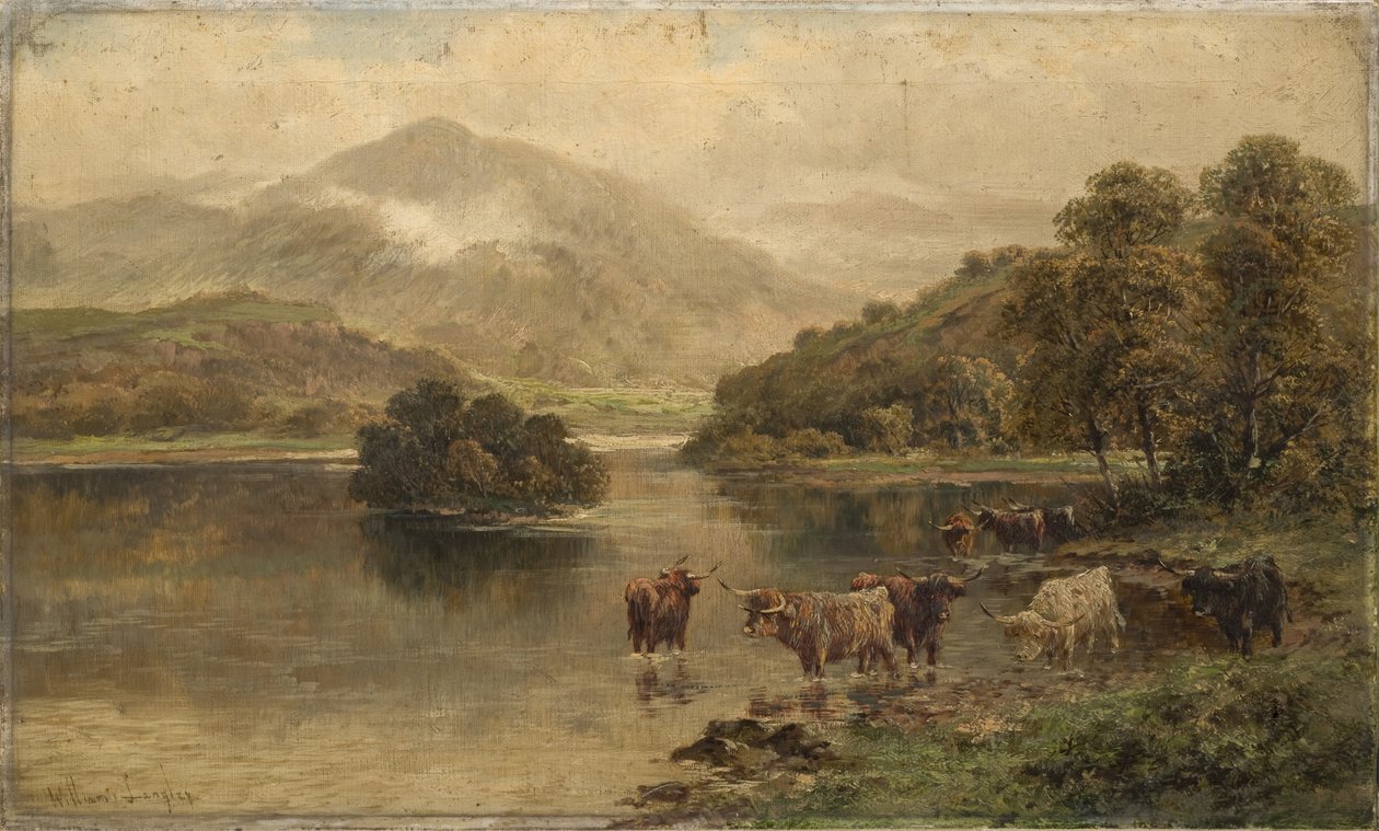 Loch Katrine von William Langley