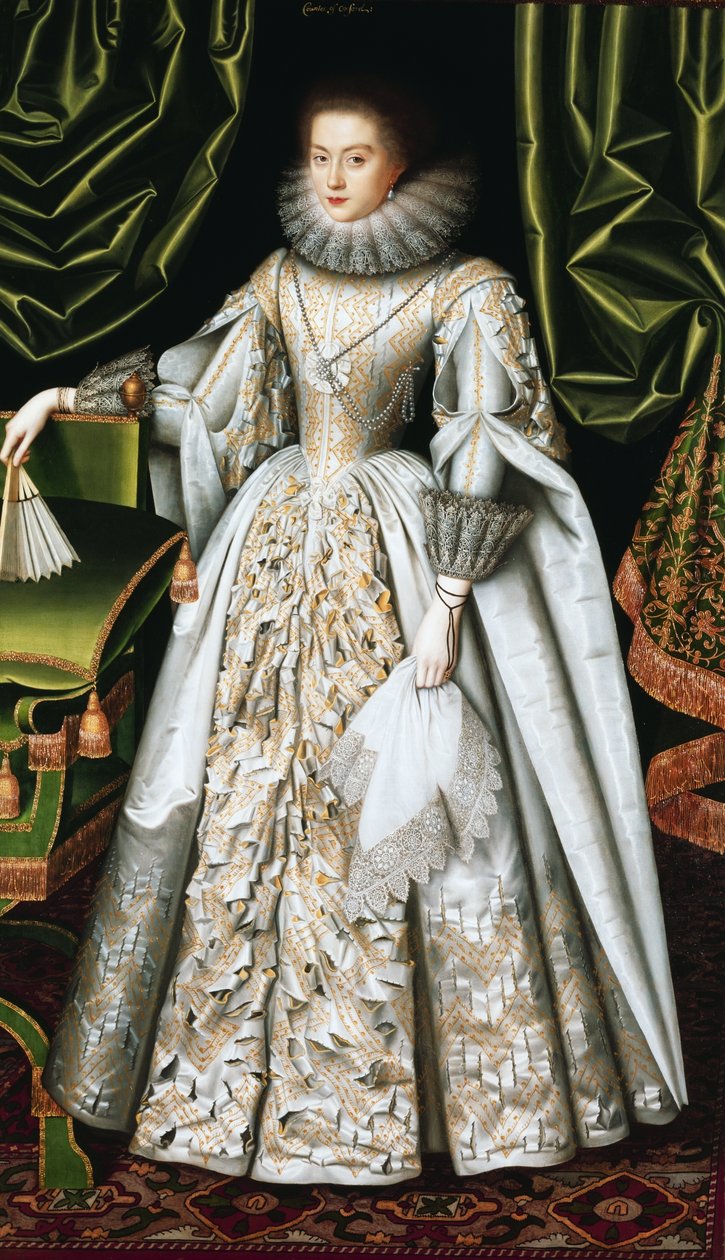 Porträt von Diana Cecil von William Larkin