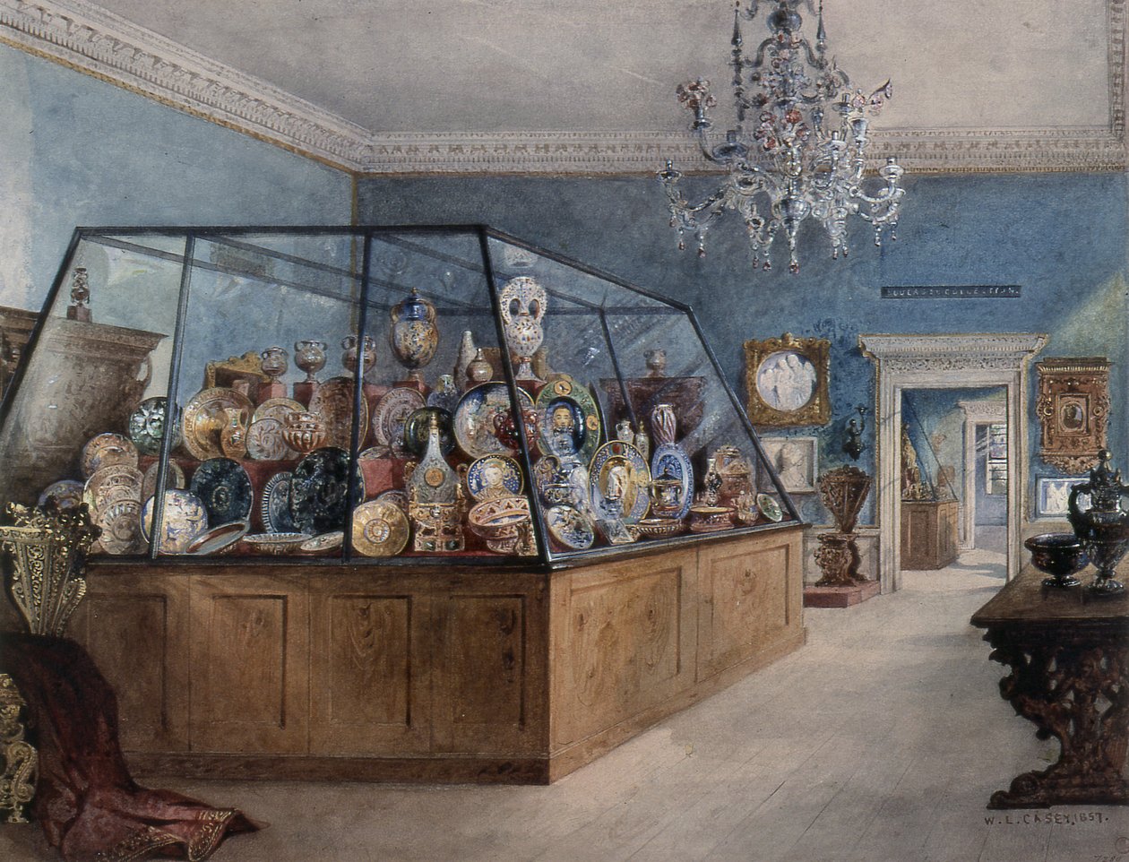 Marlborough House: Zweiter Raum von William Linnaeus Casey