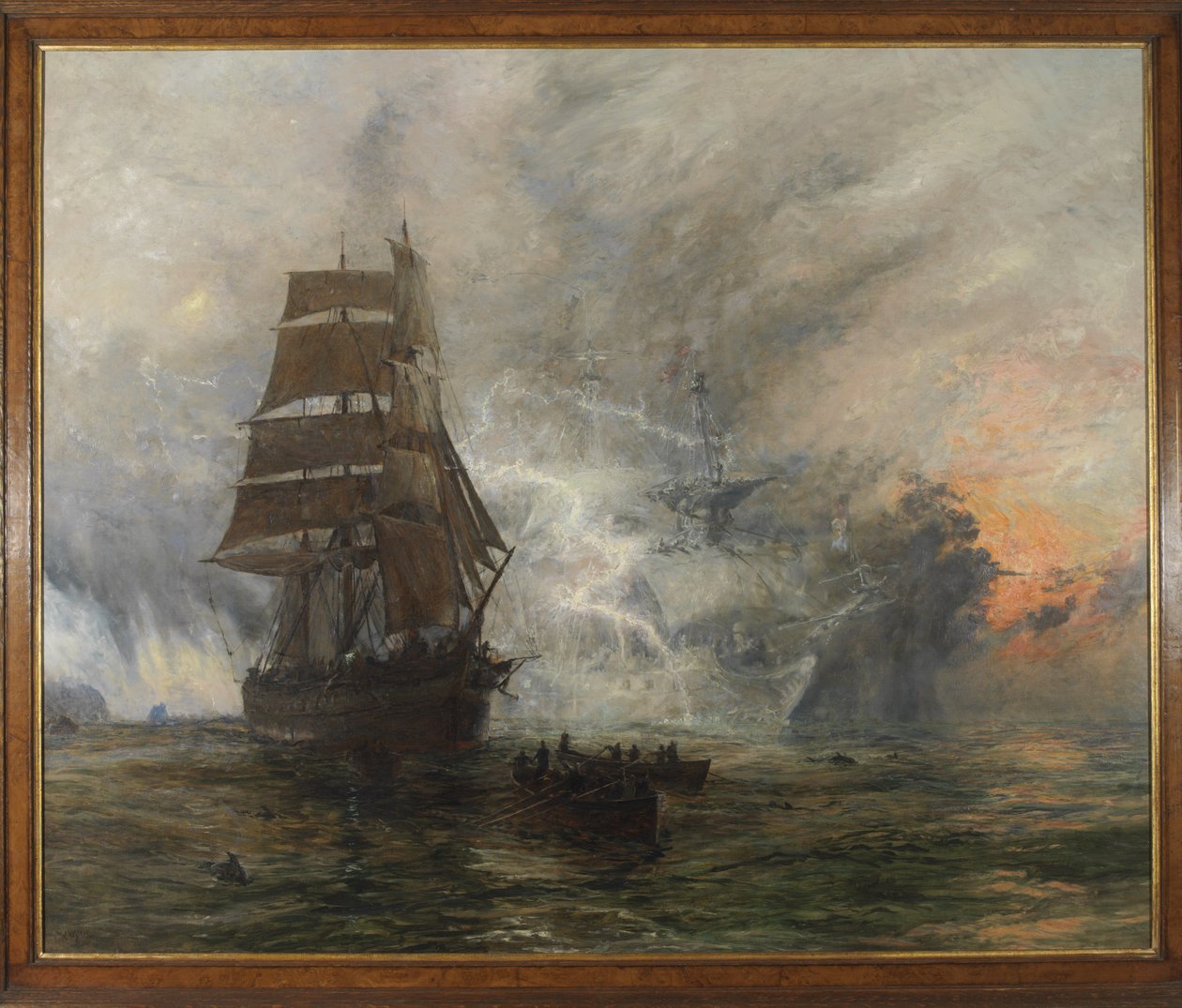 Das Geisterschiff von William Lionel Wyllie