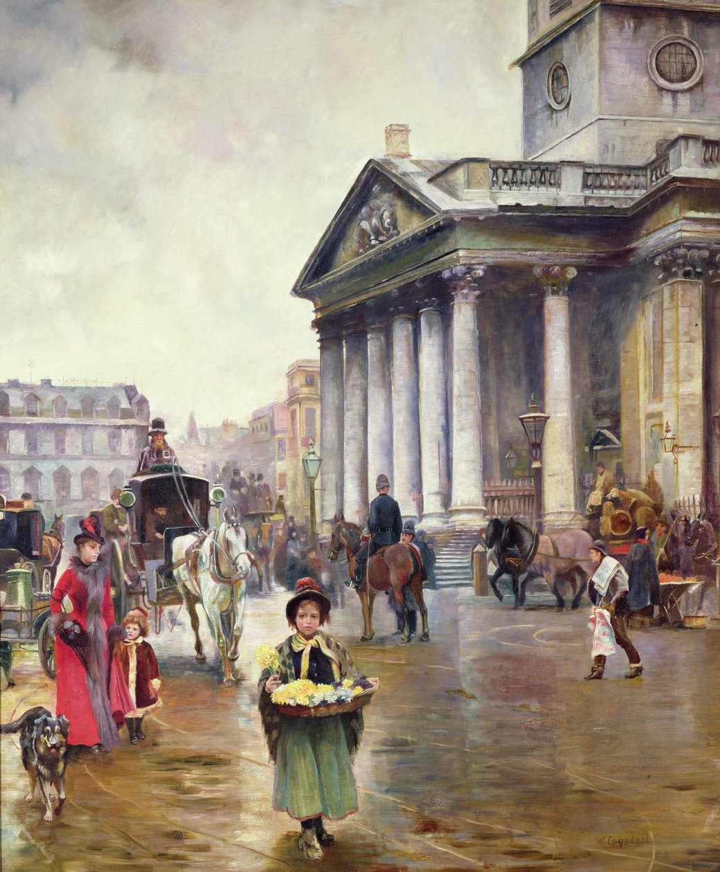 St. Martin-in-the-Fields von William Logsdail