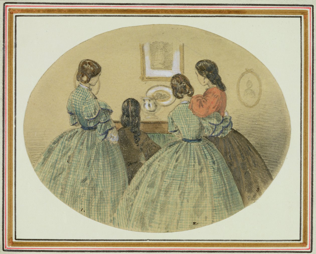 Figuren um ein Klavier von William McConnell