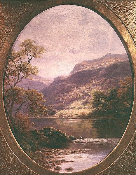 Ansicht in Wales von William Mellor