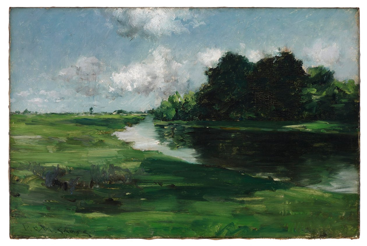 Landschaft auf Long Island nach einem Regenschauer von William Merritt Chase