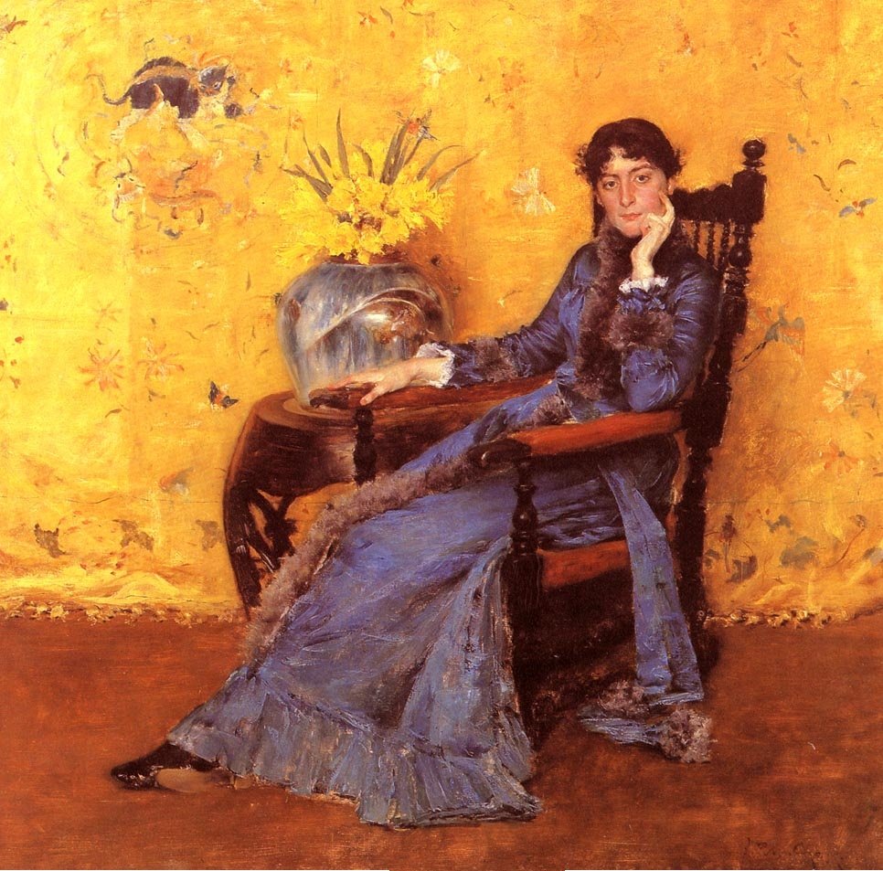 Porträt von Miss Dora Wheeler von William Merritt Chase