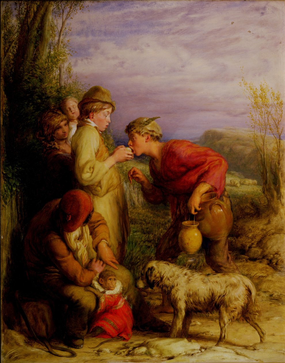 Einen Bissen geben von William Mulready