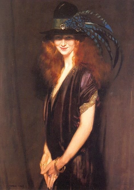 Bridgit - ein Bild von Miss Elvery Beatrice Elvery von William Orpen