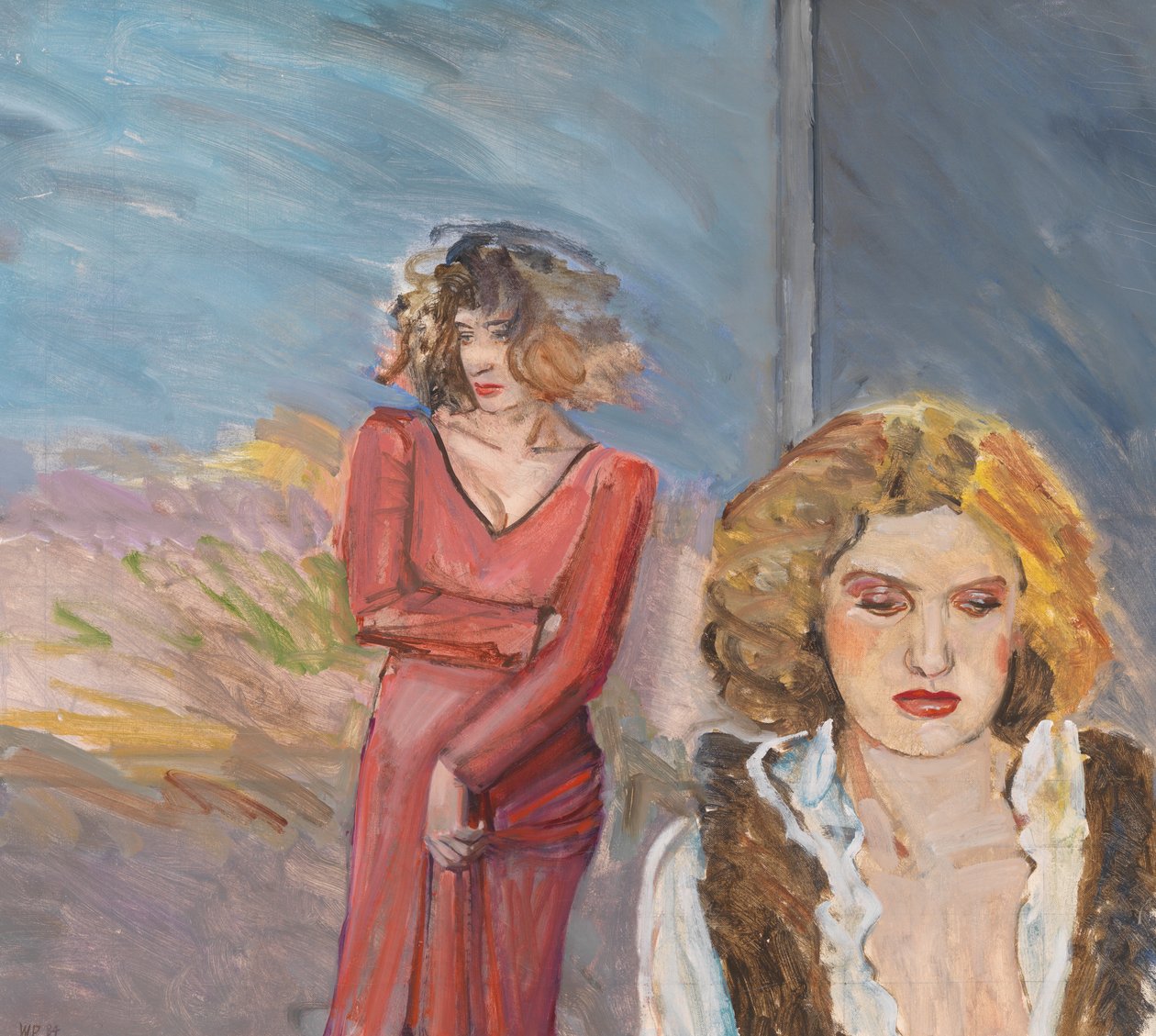 Spaziergang vor der Dunkelheit, 1984 von William Packer