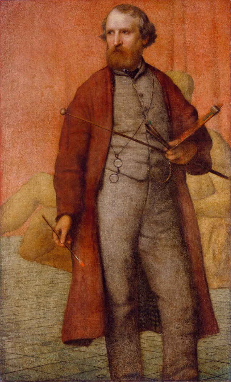 Selbstporträt, ca. 1860 von William Page