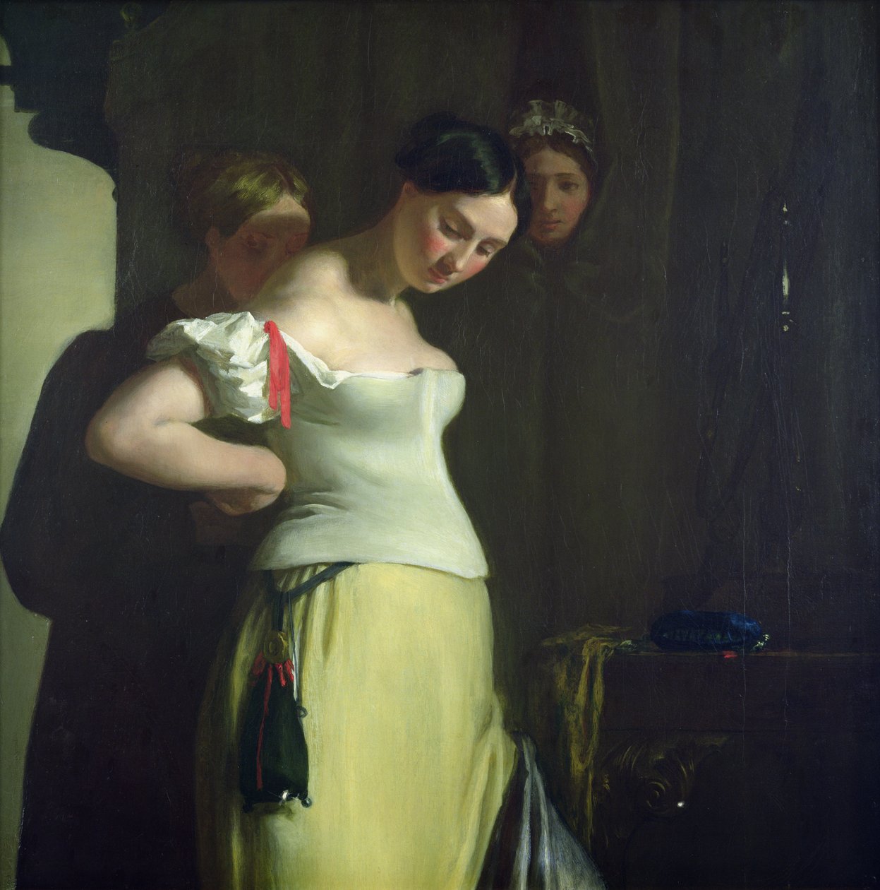 Minna bei ihrer Toilette von William Quiller Orchardson