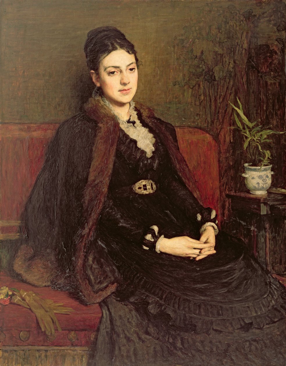 Porträt von Lady Orchardson (ca. 1854-1917) ca. 1875 von William Quiller Orchardson
