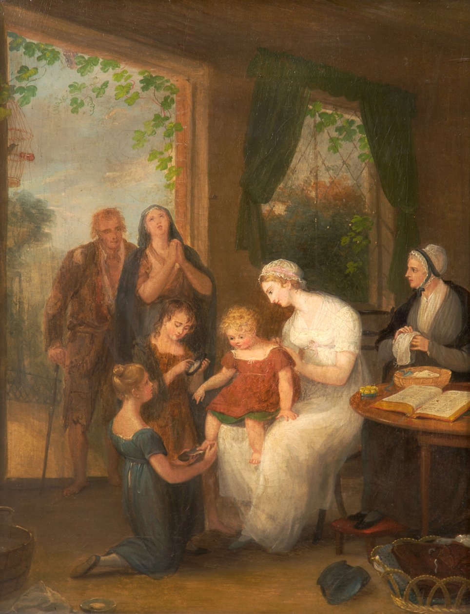 Nächstenliebe, ca. 1780-1828 von William Redmore Bigg